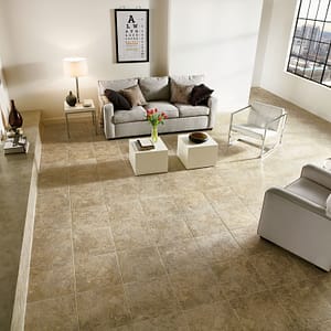 Armstrong Flooring Tuscan Path Engineered Tile  Cameo Brown